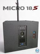 ชุด 1 x 1 ACTIVE แอมป์ในตัว รุ่น MICRO 18S ! *ราคาไม่รวมค่าส่ง*