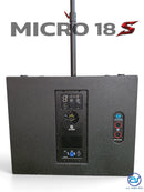 ชุด 1 x 1 ACTIVE แอมป์ในตัว รุ่น MICRO 18S ! *ราคาไม่รวมค่าส่ง*
