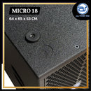 ตู้ลำโพง Sub Woofer ไม้อัดตราภูเขา (เปล่าไม่มีดอก) ขนาดดอก 18" รุ่น MICRO 18 (ราคา/ใบ) *ราคาไม่รวมค่าส่ง*