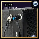 ตู้ลำโพงแขวน Line Array ไม้อัดตราภูเขา (เปล่าไม่มีดอก) ขนาดดอก 8" รุ่น TT - 8 (ราคา/ใบ) แถมฟรี ! สลักสแตนเลส 4 ตัว *ราคาไม่รวมค่าส่ง*