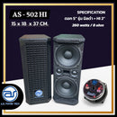 ตู้ลำโพง Column ไม้อัดตราภูเขา (พร้อมดอก) ขนาดดอก 5" รุ่น AS - 502 (ราคา/ใบ) *ราคาไม่รวมค่าส่ง*