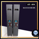 ตู้ลำโพง Column ไม้อัดตราภูเขา ( เปล่าไม่มีดอก ) ขนาดดอก 4" รุ่น AS - 404 (ราคา/ใบ)