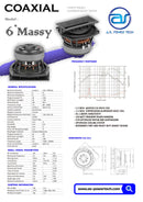 ตู้ลำโพงกลางแหลมไม้อัดตราภูเขา รุ่น AS 6.1 (พร้อมใช้งาน) (ราคา/คู่)