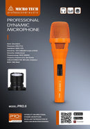 ไมโครโฟนสาย Microtech รุ่น PRO II (ราคา/ชุด)