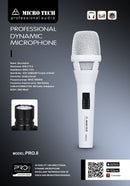ไมโครโฟนสาย Microtech รุ่น PRO II (ราคา/ชุด)