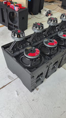 ตู้ลำโพงแขวน Line Array ไม้อัดตราภูเขา (พร้อมดอก) ขนาดดอก 12" รุ่น A.S. 2020 (ราคา/ใบ) แถมฟรี ! สลักสแตนเลส 2 ตัว *ราคาไม่รวมค่าส่ง**