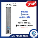 ตะแกรงเหล็ก ตู้ Column รุ่น AS-404 ขนาด 12.5 x 60.8 ซม. หนา 1 มม. (ราคา/แผ่น)
